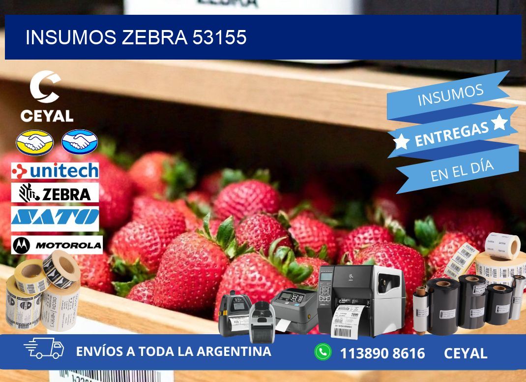 INSUMOS ZEBRA 53155