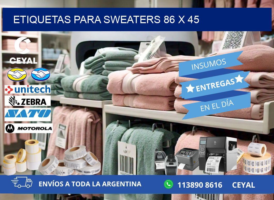 ETIQUETAS PARA SWEATERS 86 x 45
