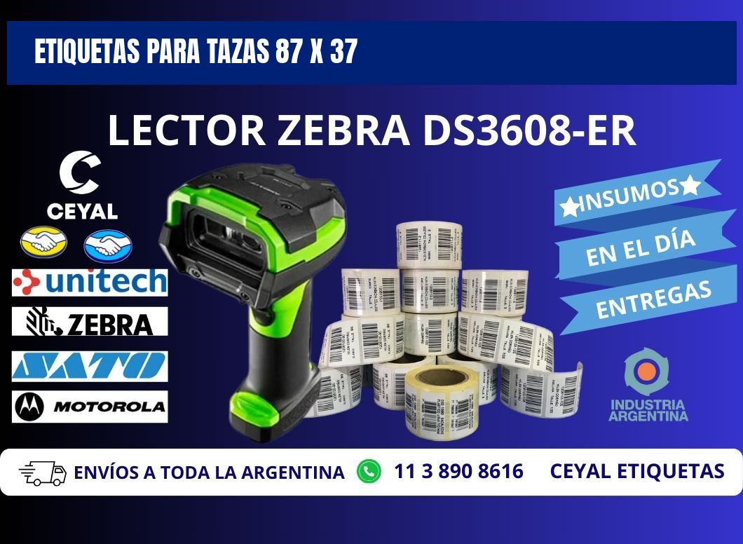 ETIQUETAS PARA TAZAS 87 x 37