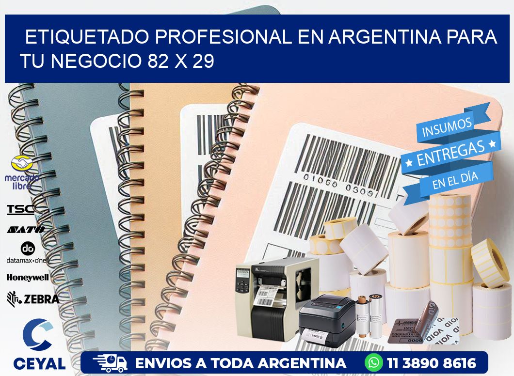 Etiquetado Profesional en Argentina para tu Negocio 82 x 29