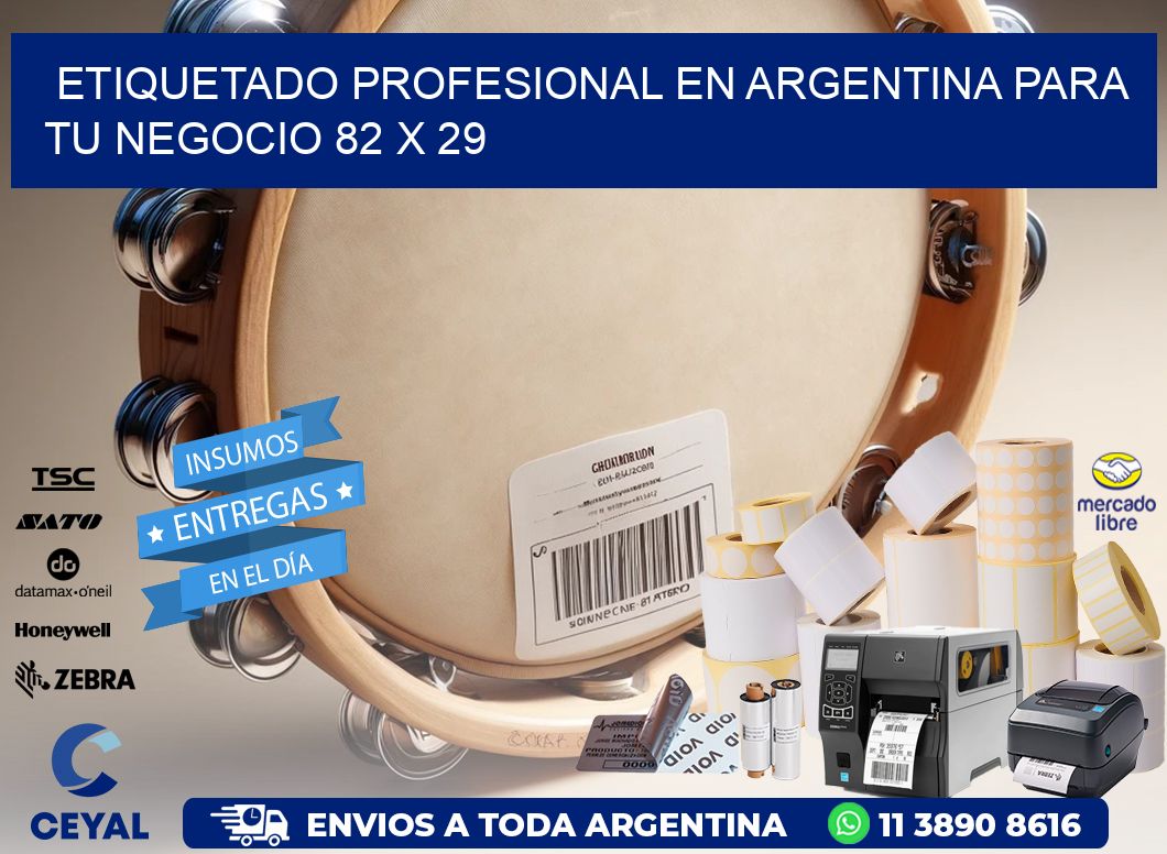 Etiquetado Profesional en Argentina para tu Negocio 82 x 29