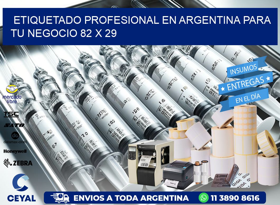 Etiquetado Profesional en Argentina para tu Negocio 82 x 29