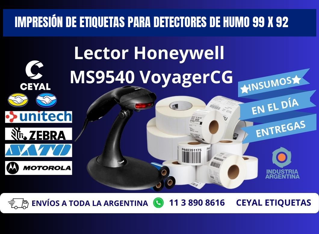 IMPRESIÓN DE ETIQUETAS PARA DETECTORES DE HUMO 99 x 92