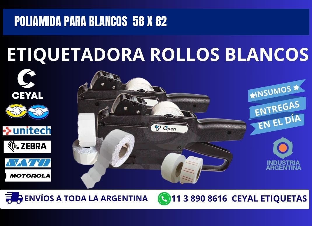 POLIAMIDA PARA BLANCOS 58 x 82