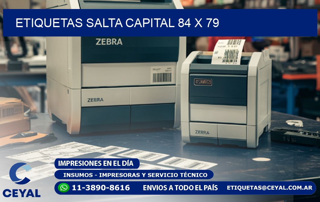 Etiquetas Salta Capital 84 x 79