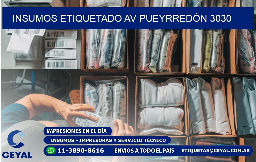 INSUMOS ETIQUETADO AV PUEYRREDÓN 3030