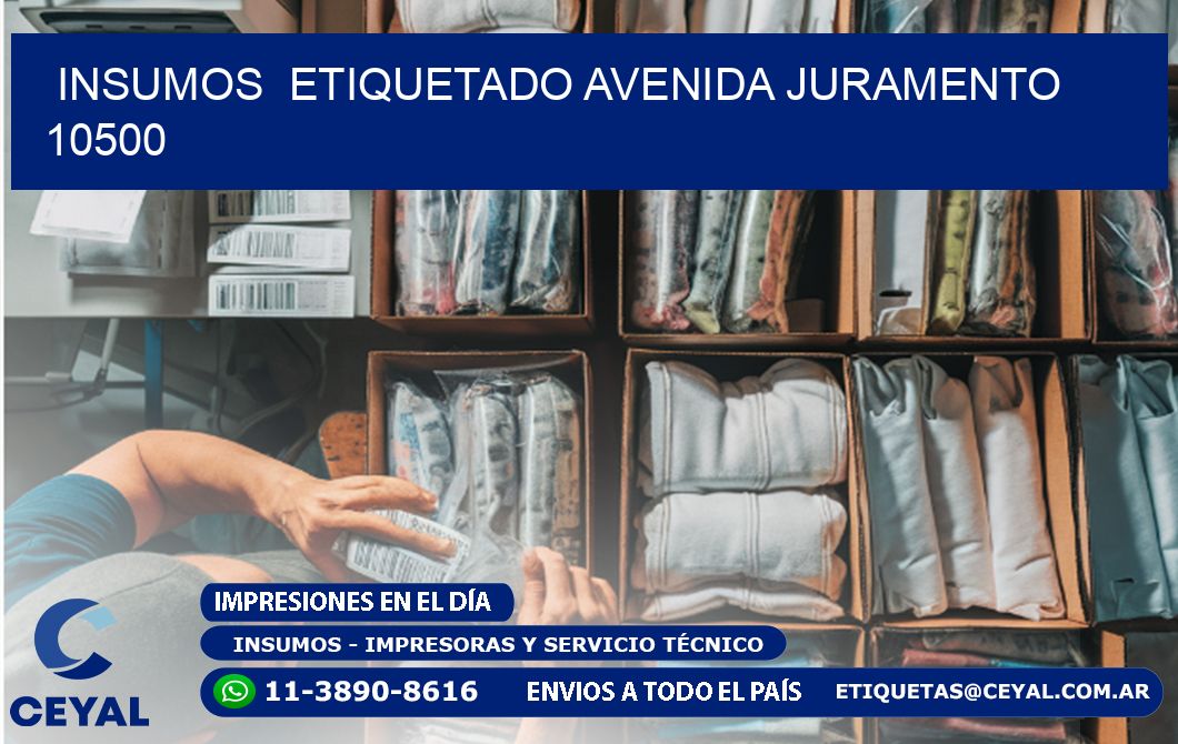 INSUMOS  ETIQUETADO Avenida Juramento 10500