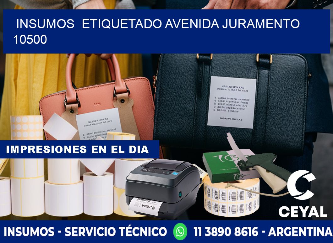 INSUMOS  ETIQUETADO Avenida Juramento 10500