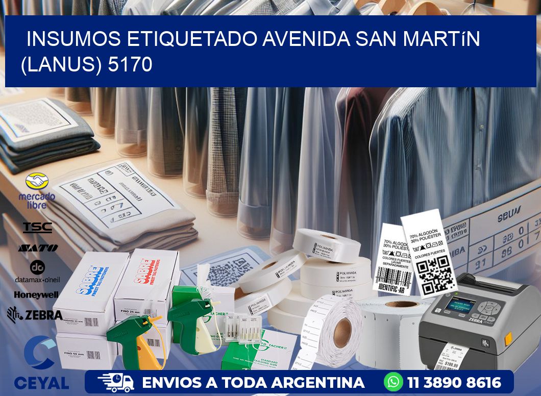INSUMOS ETIQUETADO Avenida San Martín (lanus) 5170
