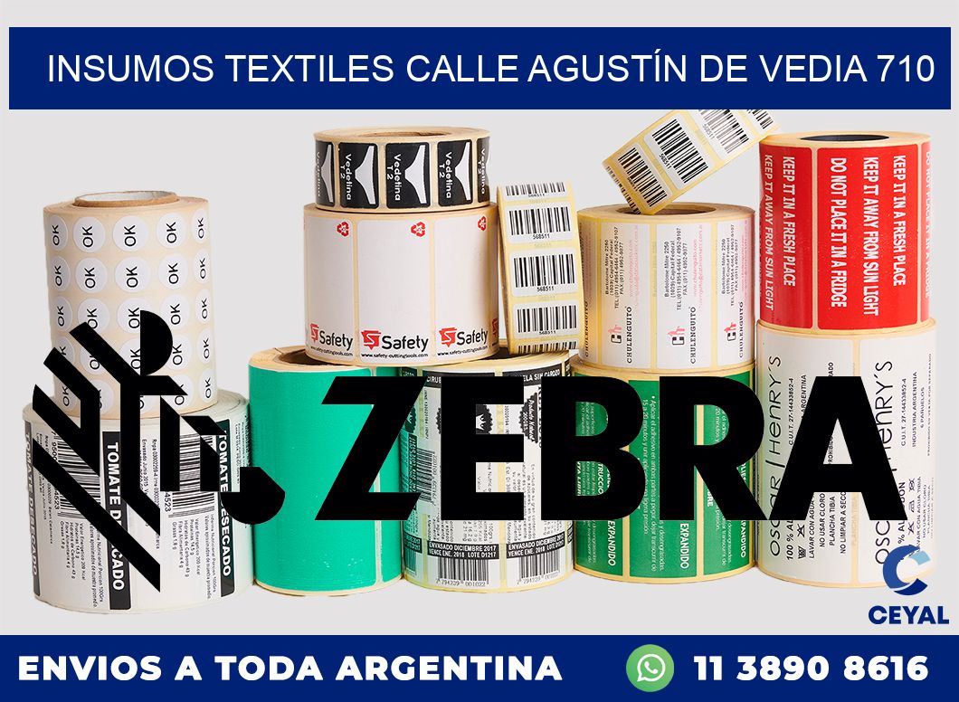 INSUMOS TEXTILES CALLE AGUSTÍN DE VEDIA 710