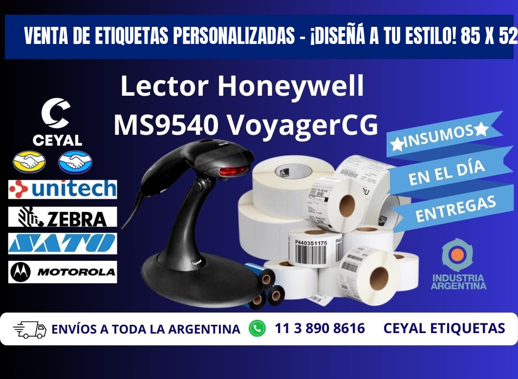 VENTA DE ETIQUETAS PERSONALIZADAS – ¡DISEÑÁ A TU ESTILO! 85 x 52