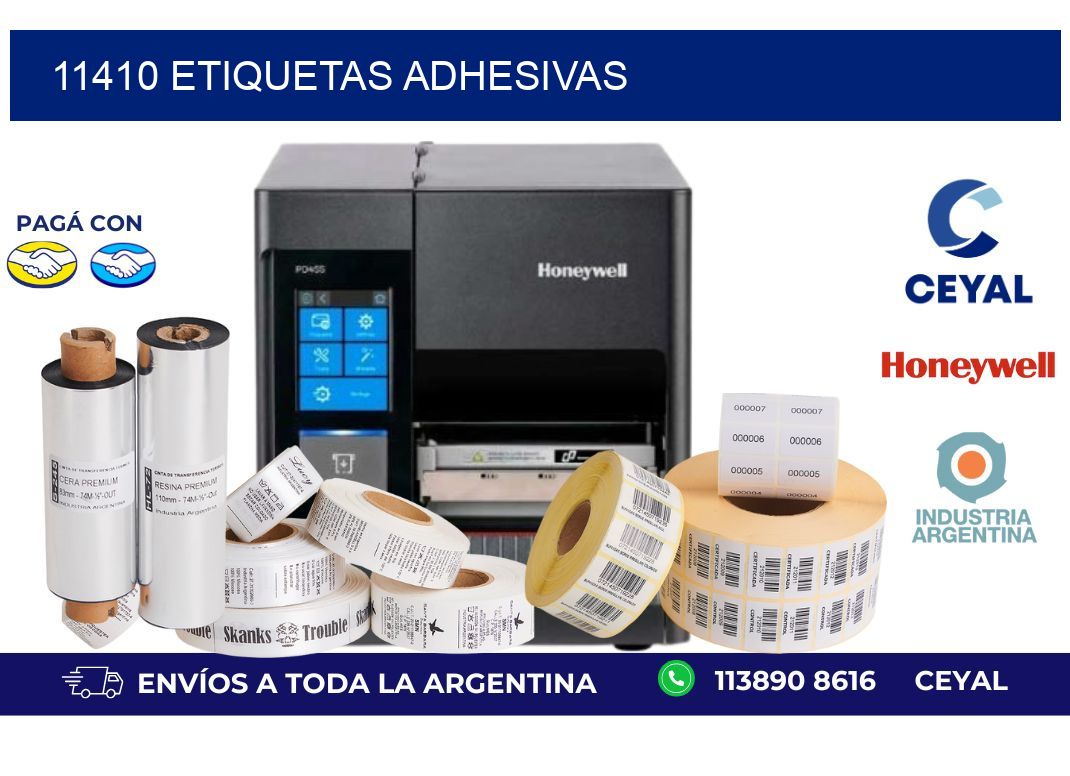 11410 ETIQUETAS ADHESIVAS