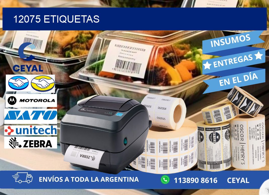 12075 ETIQUETAS