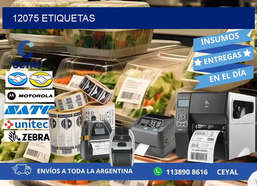 12075 ETIQUETAS