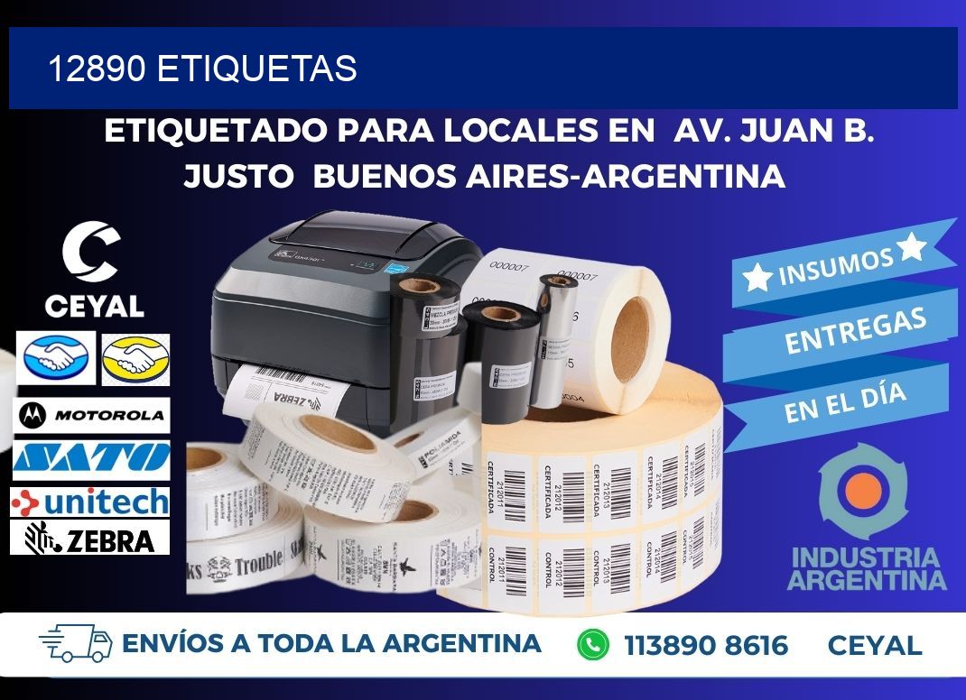 12890 ETIQUETAS