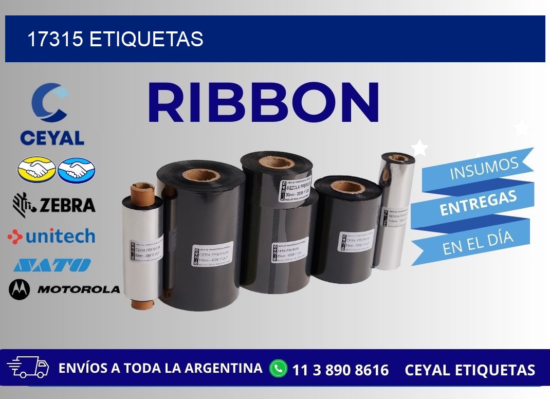 17315 ETIQUETAS