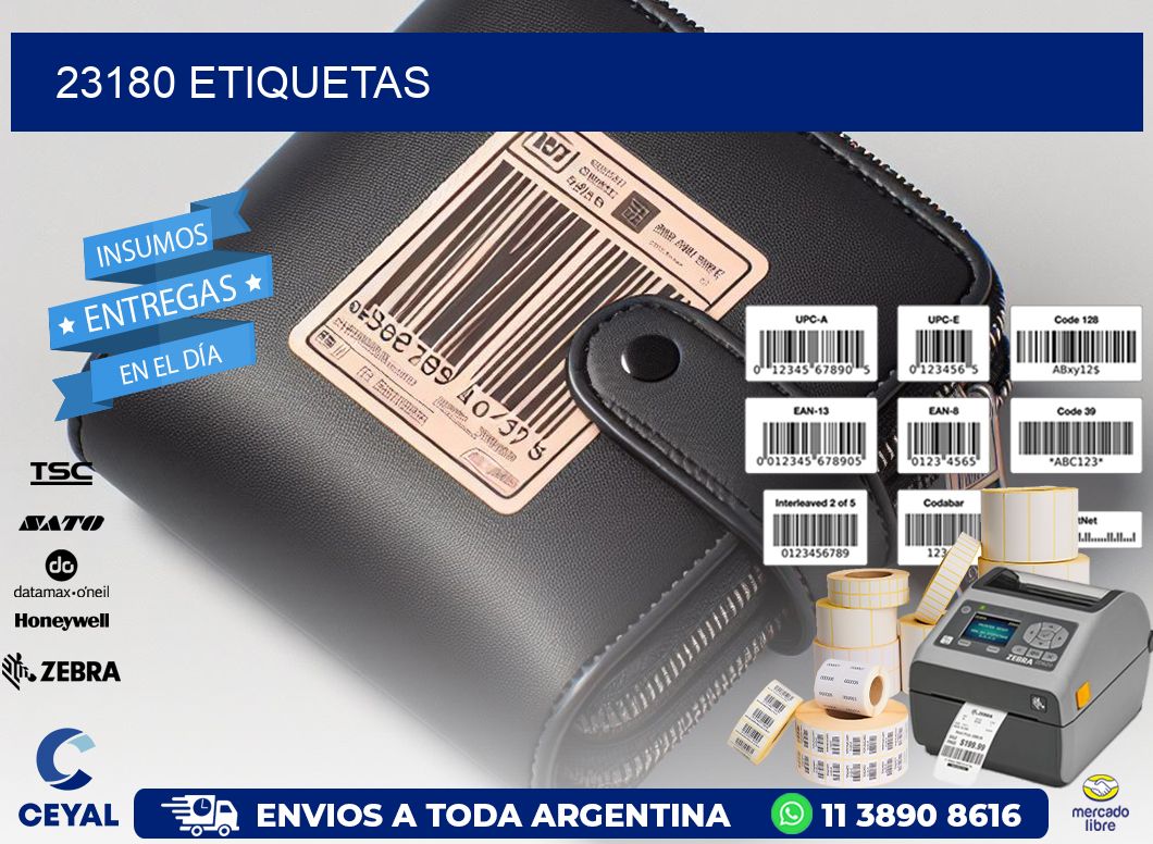 23180 ETIQUETAS