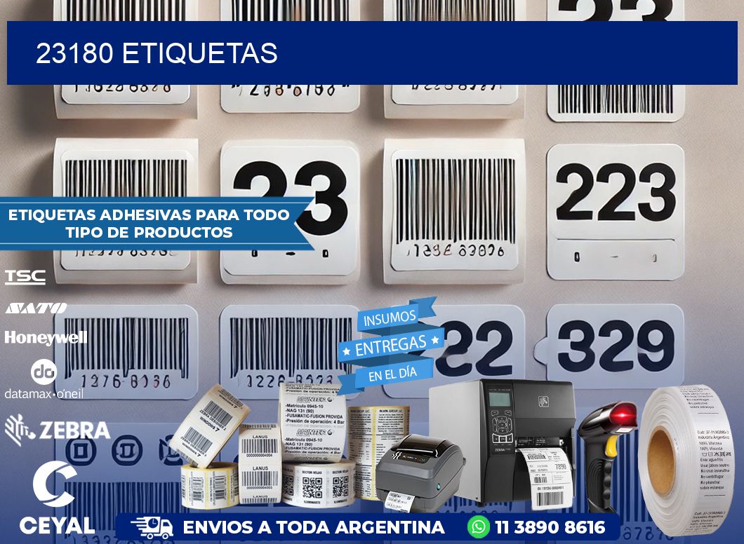 23180 ETIQUETAS
