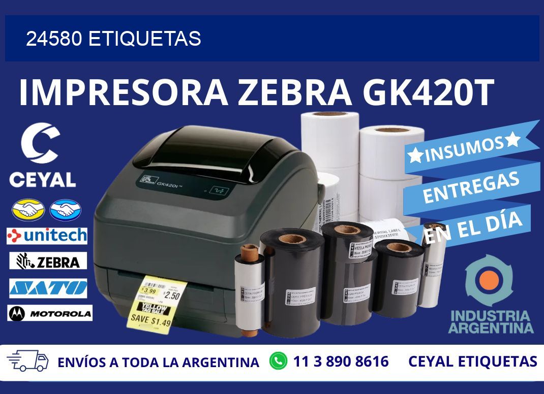 24580 ETIQUETAS