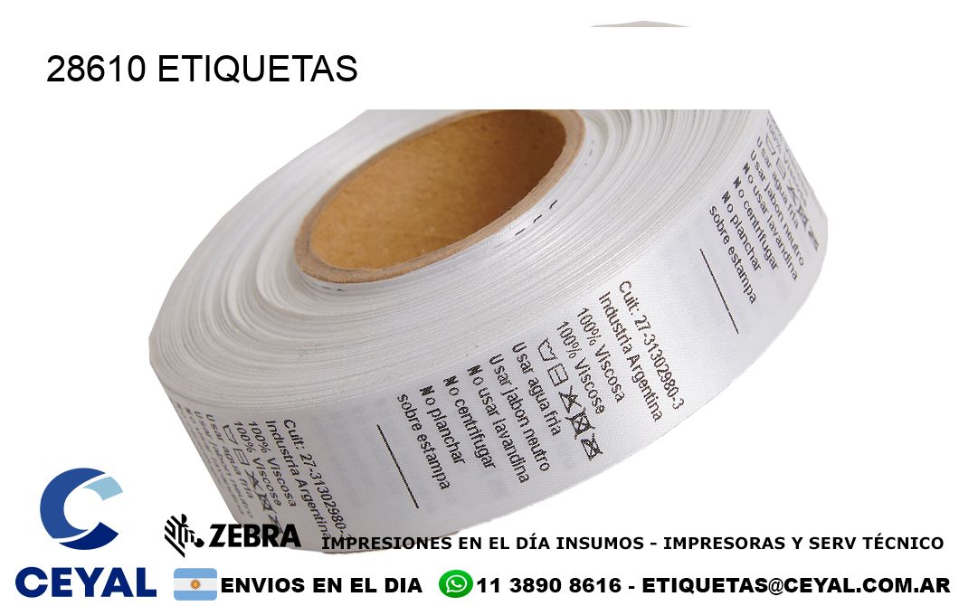 28610 ETIQUETAS