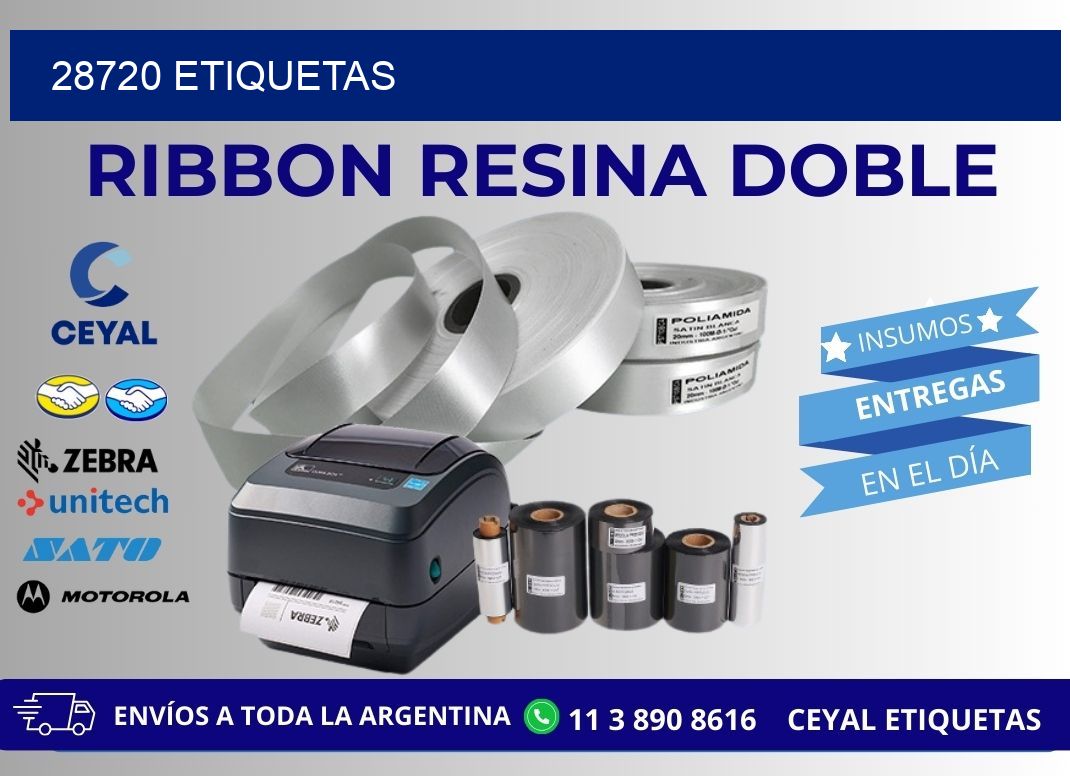 28720 ETIQUETAS
