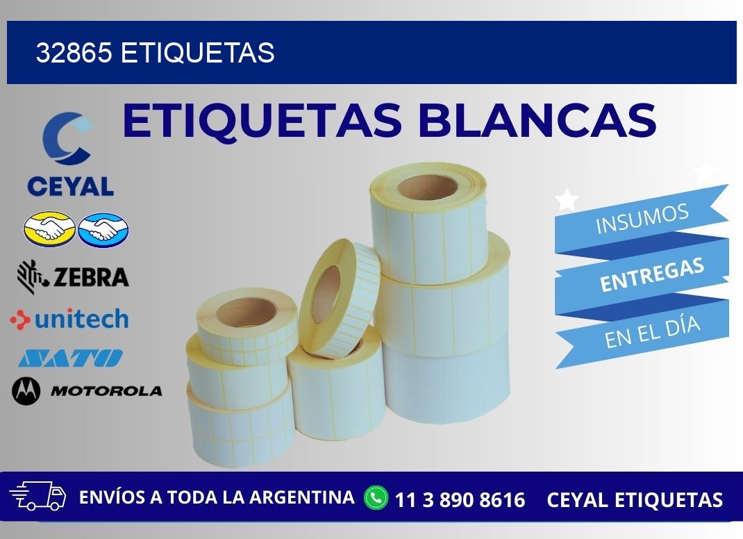 32865 ETIQUETAS