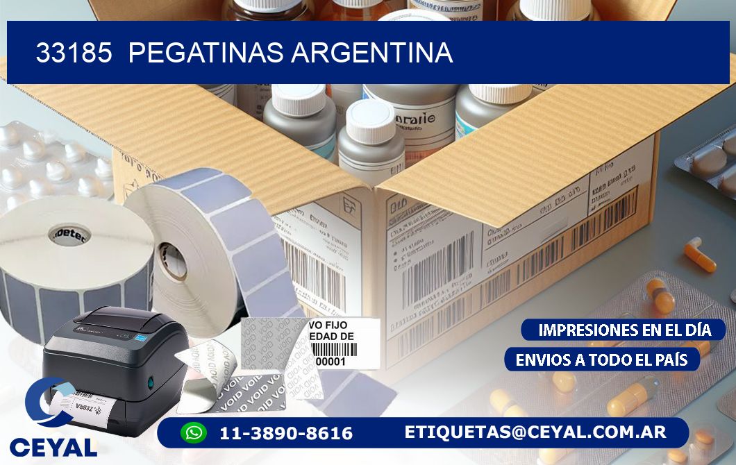 33185  Pegatinas Argentina