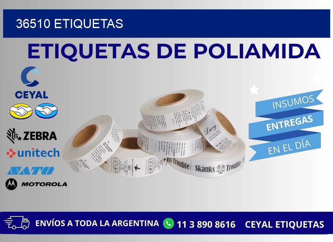 36510 ETIQUETAS