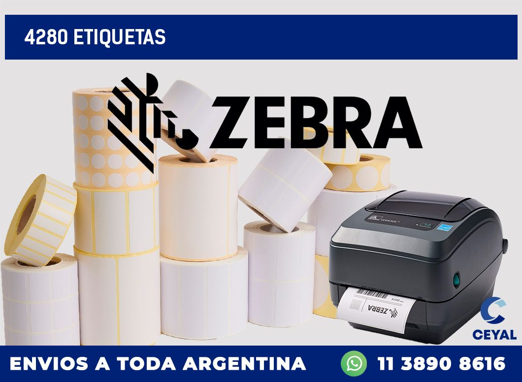 4280 ETIQUETAS