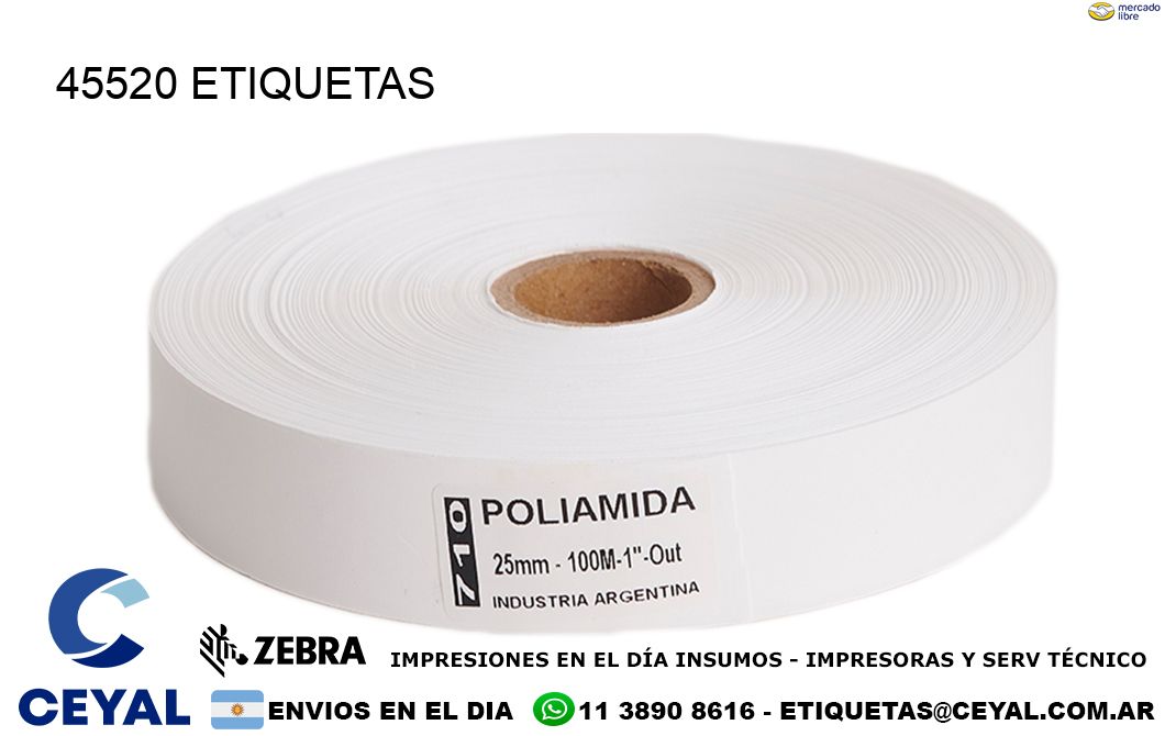45520 ETIQUETAS
