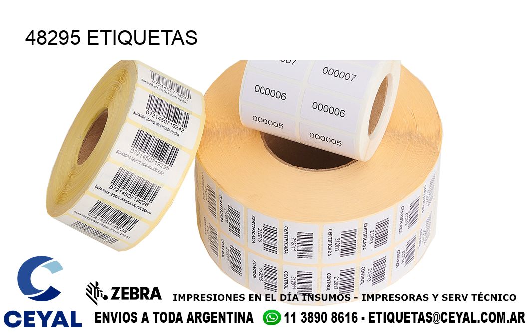 48295 ETIQUETAS