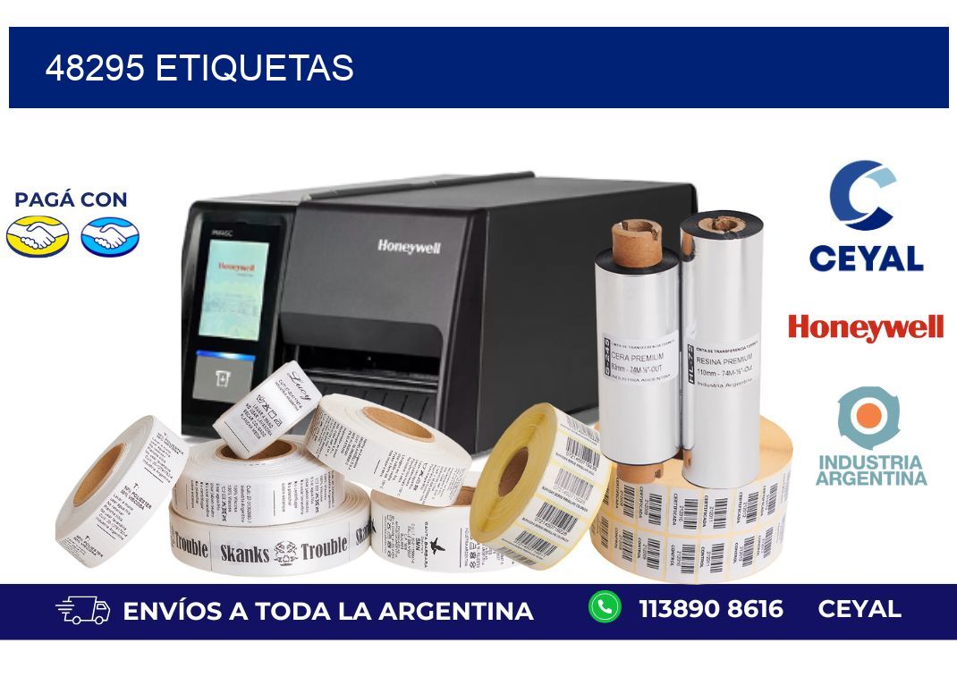 48295 ETIQUETAS