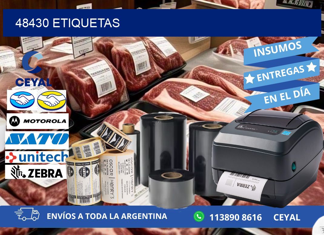 48430 ETIQUETAS