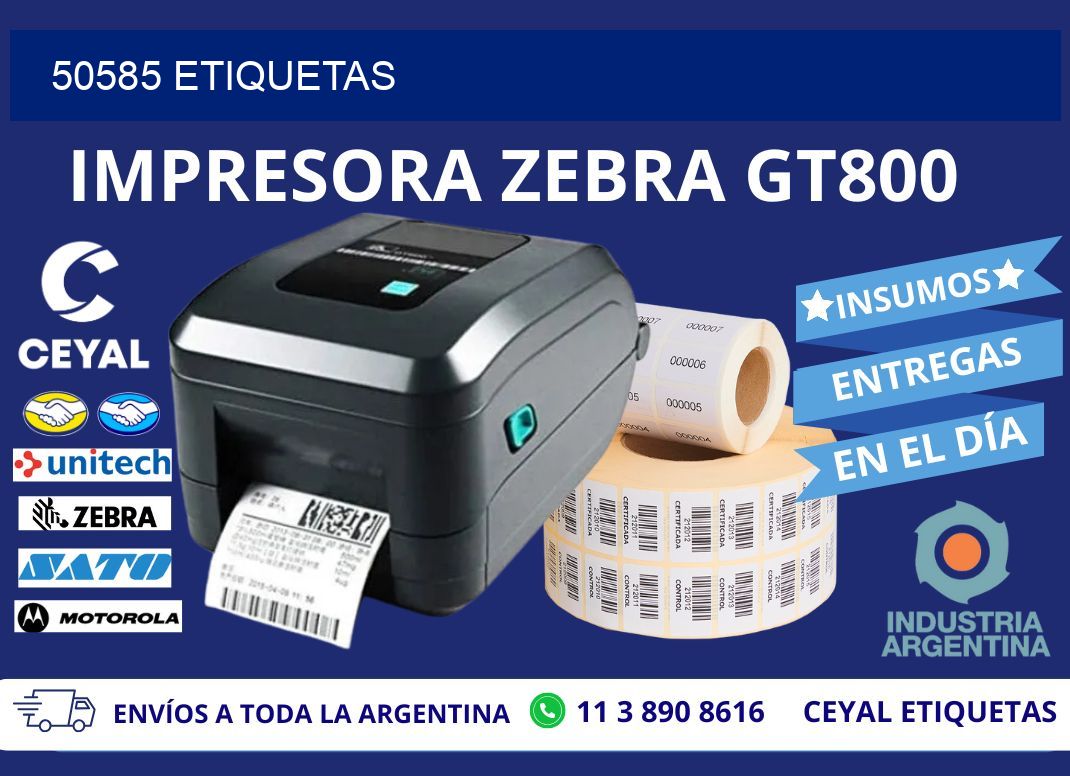 50585 ETIQUETAS