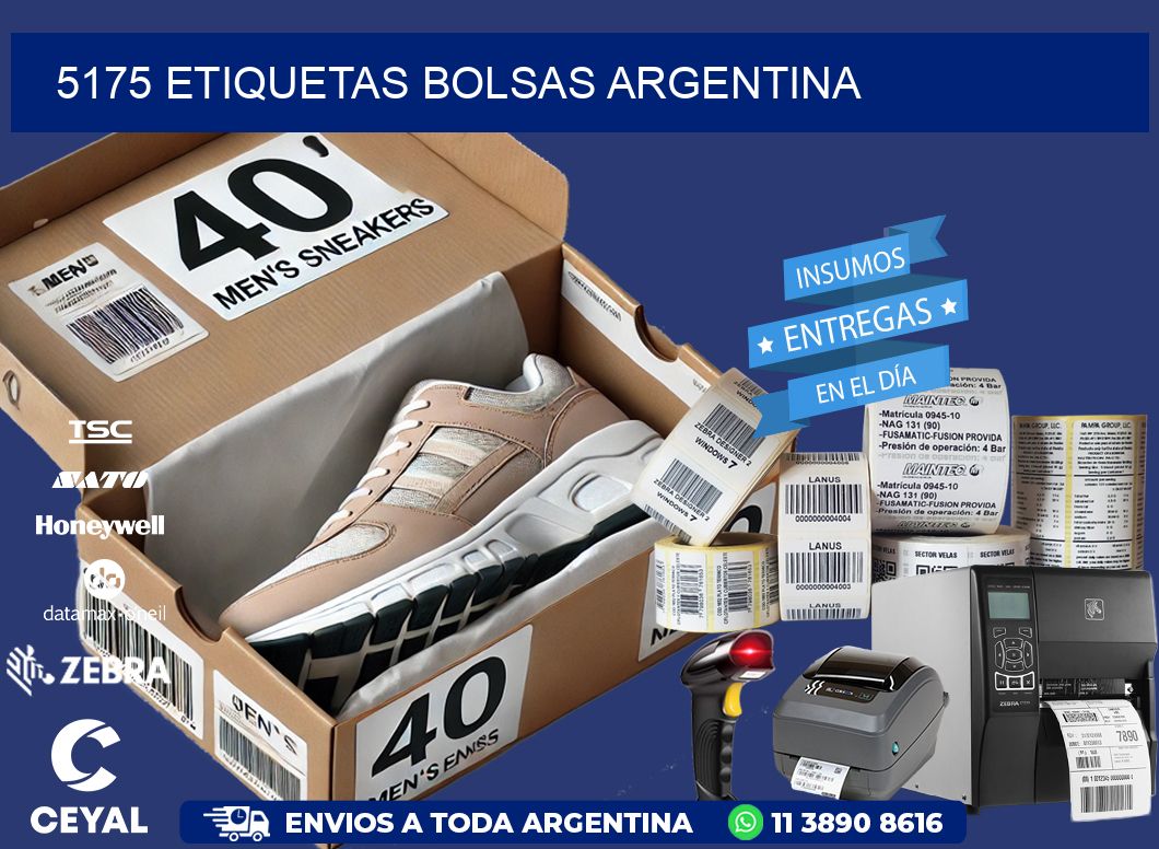 5175 ETIQUETAS BOLSAS ARGENTINA