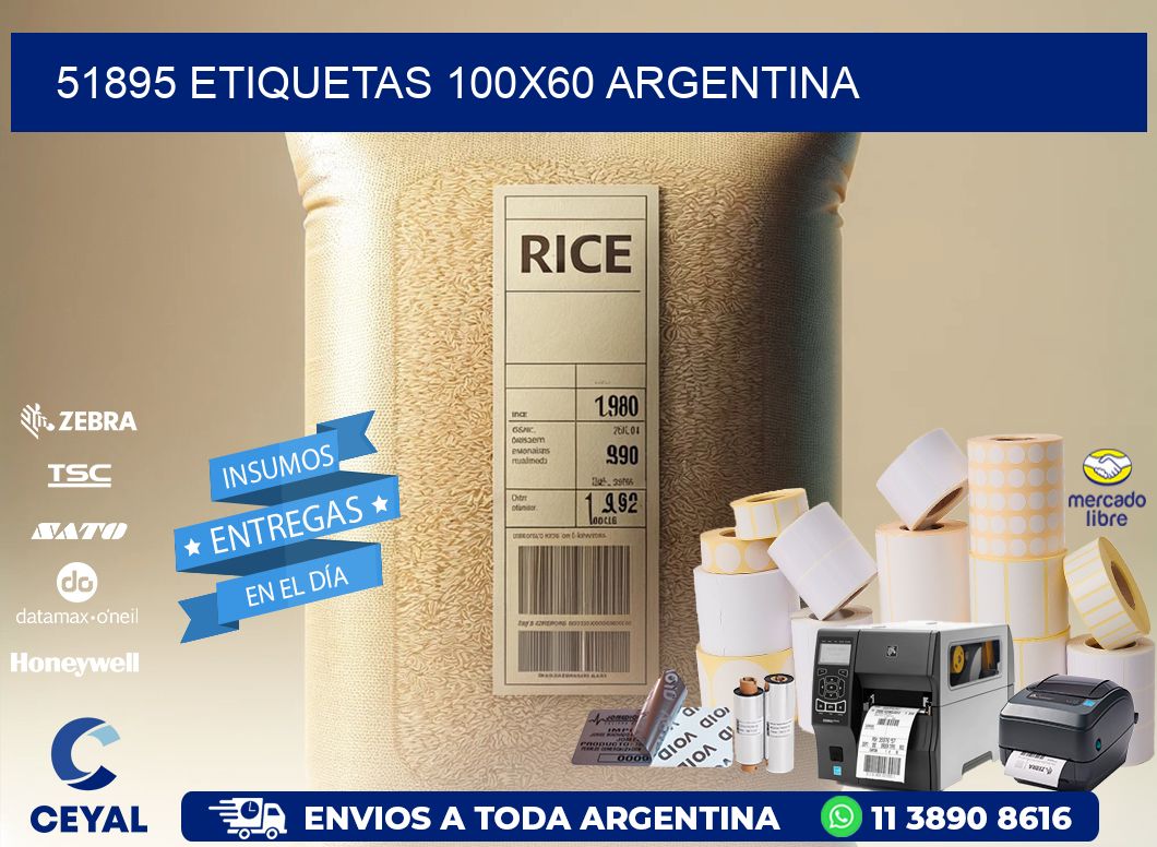51895 ETIQUETAS 100x60 argentina