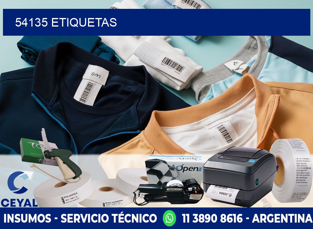 54135 ETIQUETAS