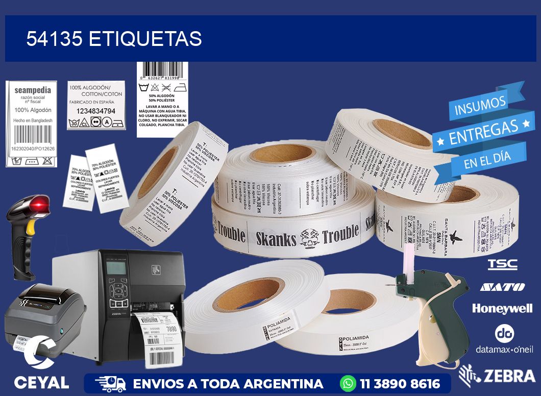 54135 ETIQUETAS