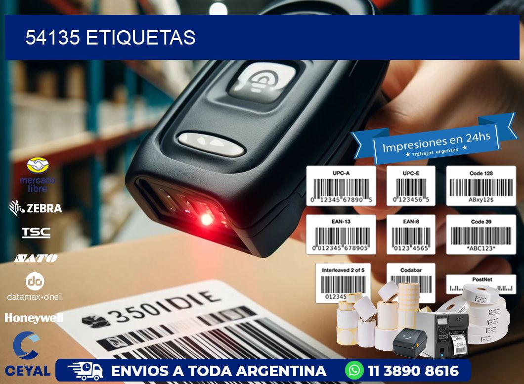 54135 ETIQUETAS