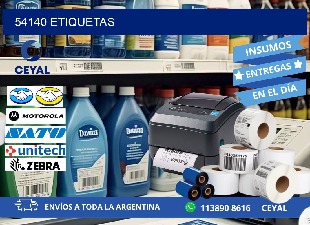 54140 ETIQUETAS