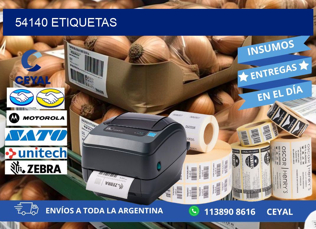 54140 ETIQUETAS