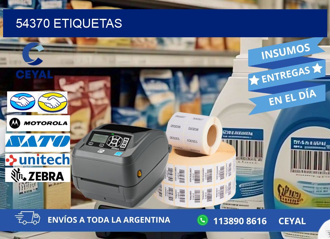 54370 ETIQUETAS