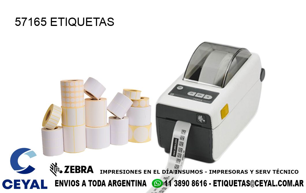 57165 ETIQUETAS
