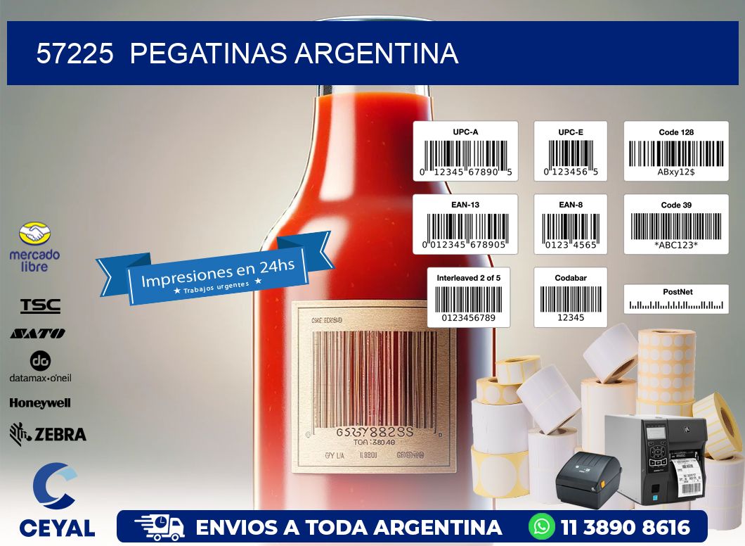 57225 Pegatinas Argentina