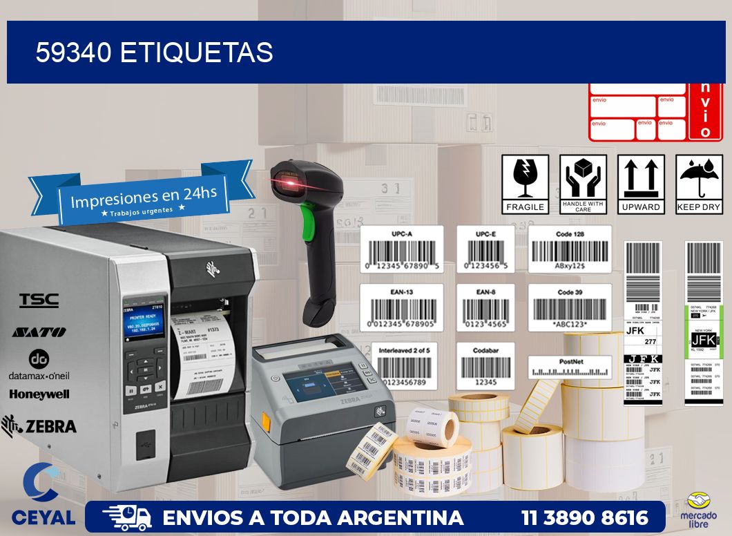 59340 ETIQUETAS