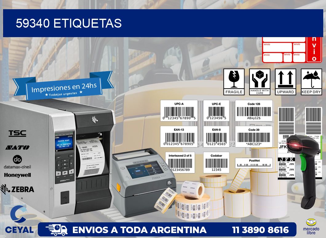 59340 ETIQUETAS