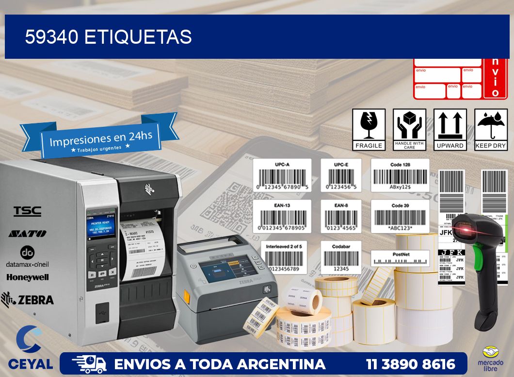 59340 ETIQUETAS