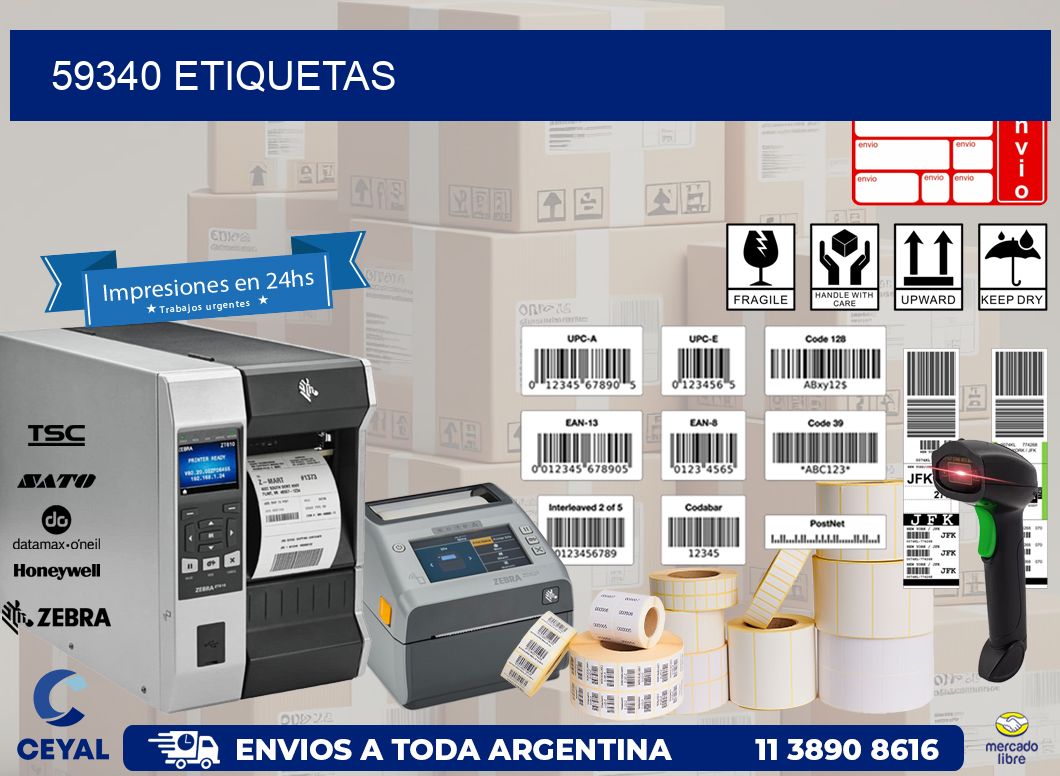 59340 ETIQUETAS