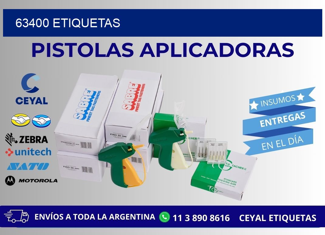 63400 ETIQUETAS
