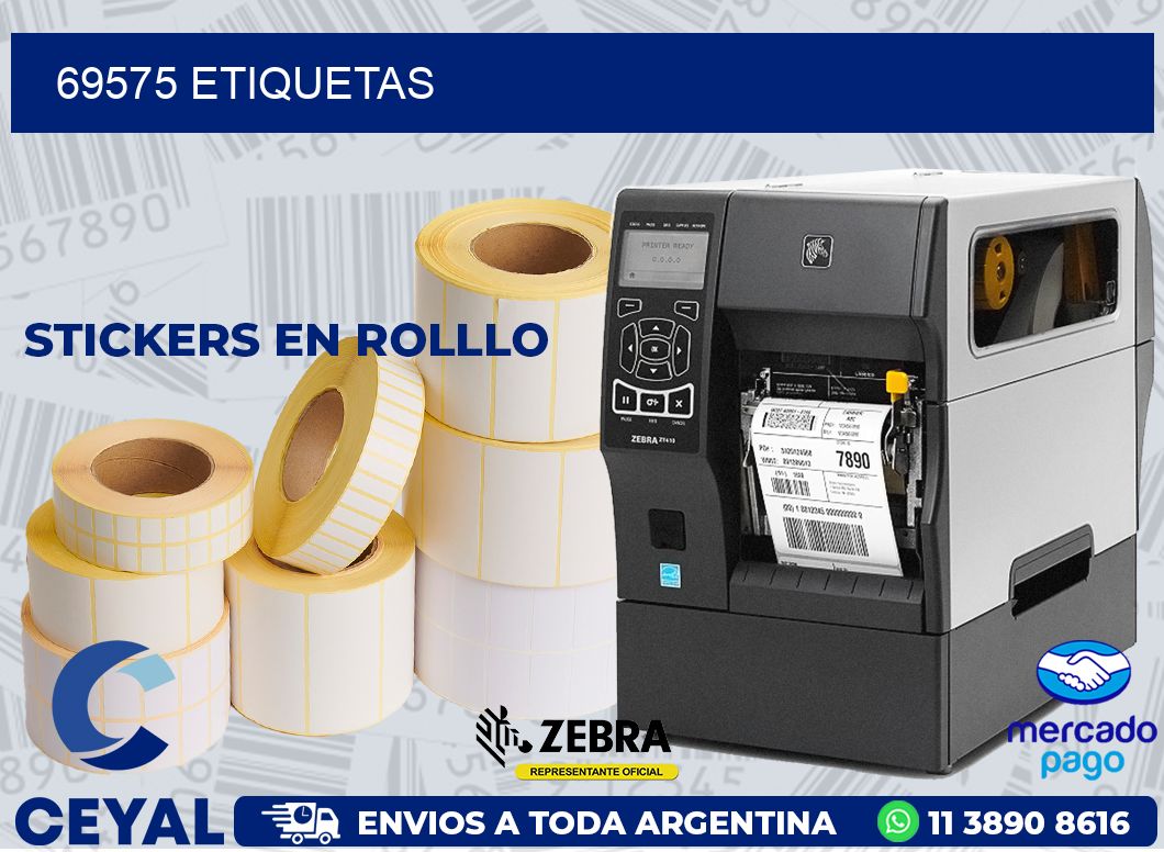 69575 ETIQUETAS